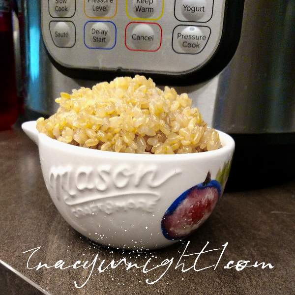 instant pot rice