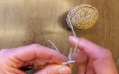 gypsy wagon knits basics: the knit stitch